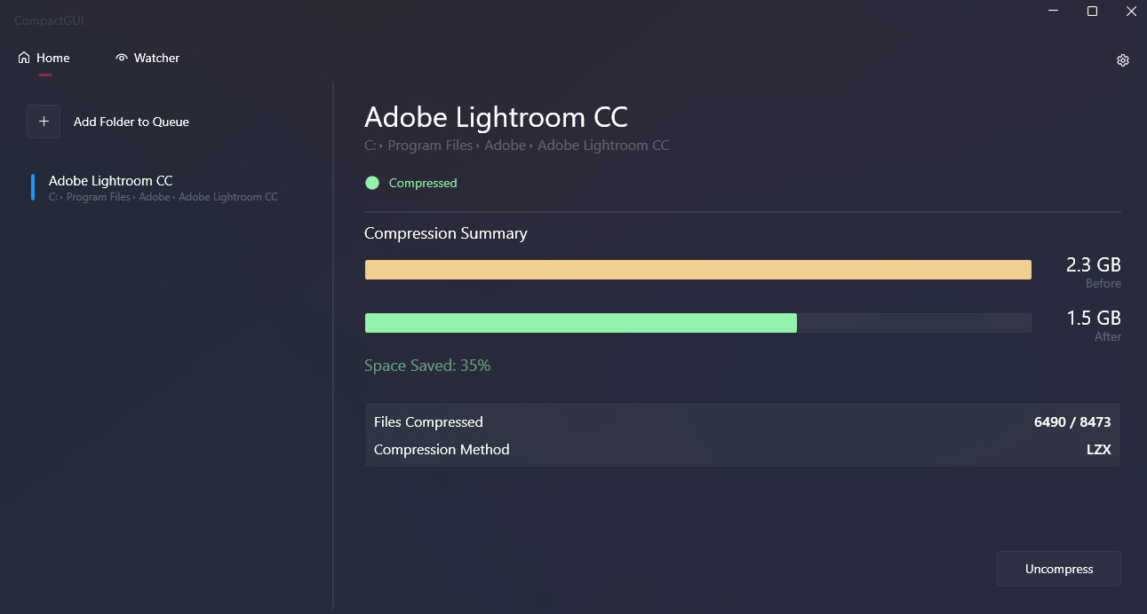 Aimlabs Compression Results